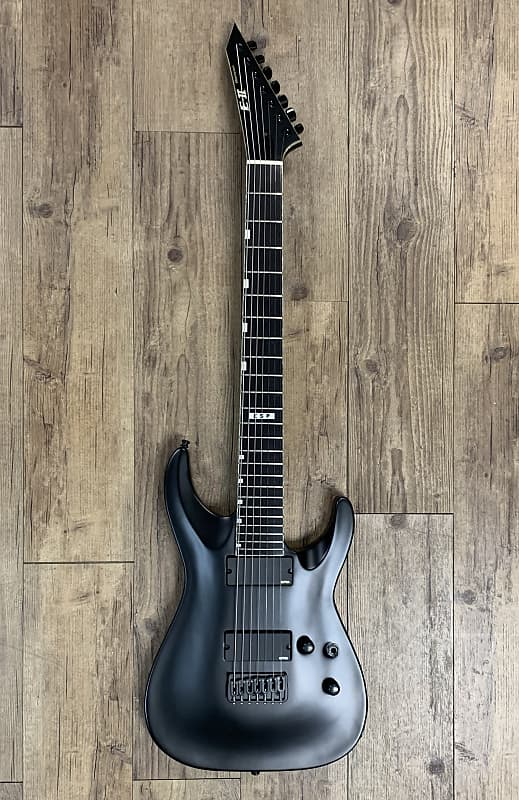 ESP - E-II Horizon NT-7B Hipshot 2017-2018 - Black Satin | Reverb 