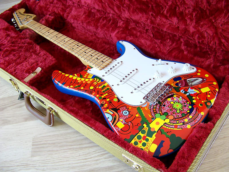TPP Billy Corgan 78' "Smashing Pumpkins" Fender Mexican 70's Re-issue Stratocaster Tribute image 1