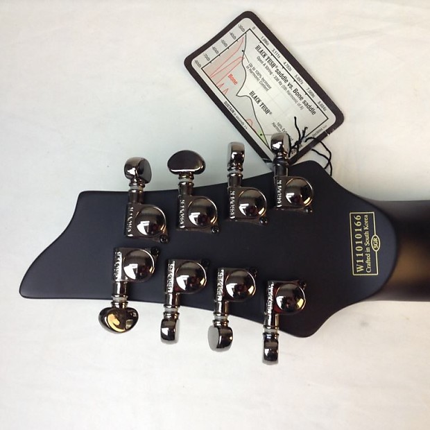Schecter Riot 8 Limited Black | Reverb