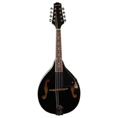 Savannah SA-100-BK Acoustic A-Style Mandolin, Black for sale