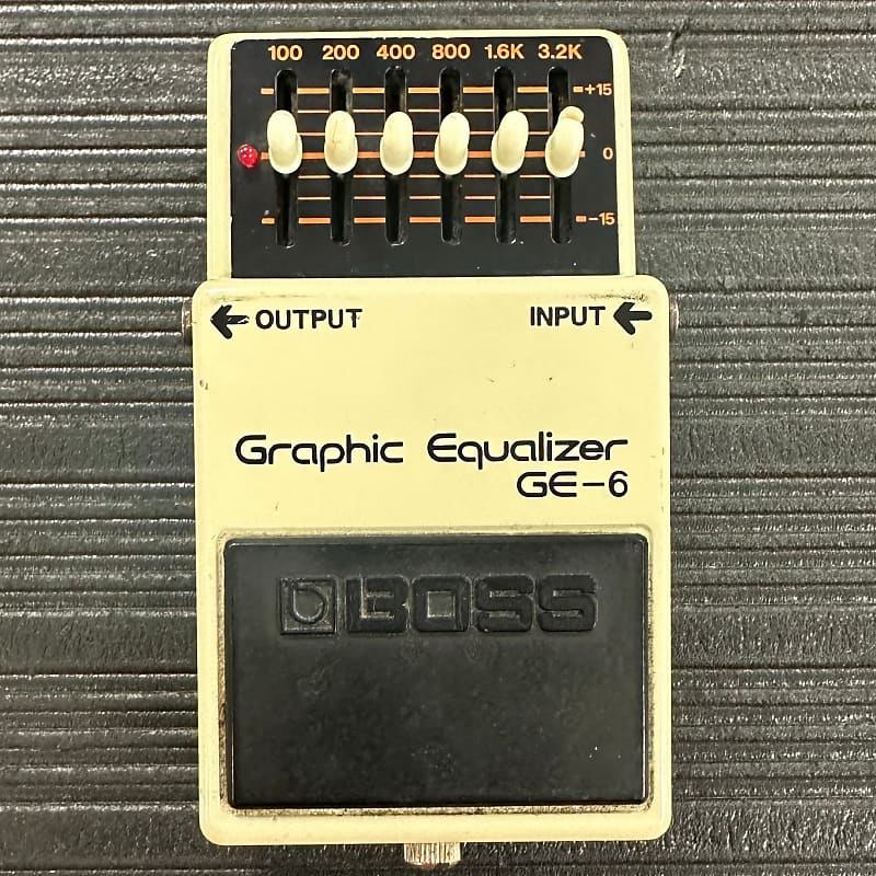 Boss GE-6 Graphic Equalizer | Reverb