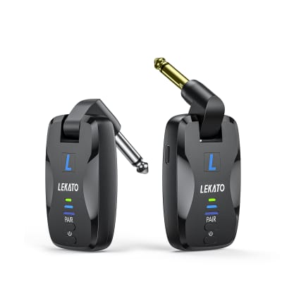 LEKATO 2.4GHz 18 Channels Wireless Guitar Transmitter Receiver Audio System image 8