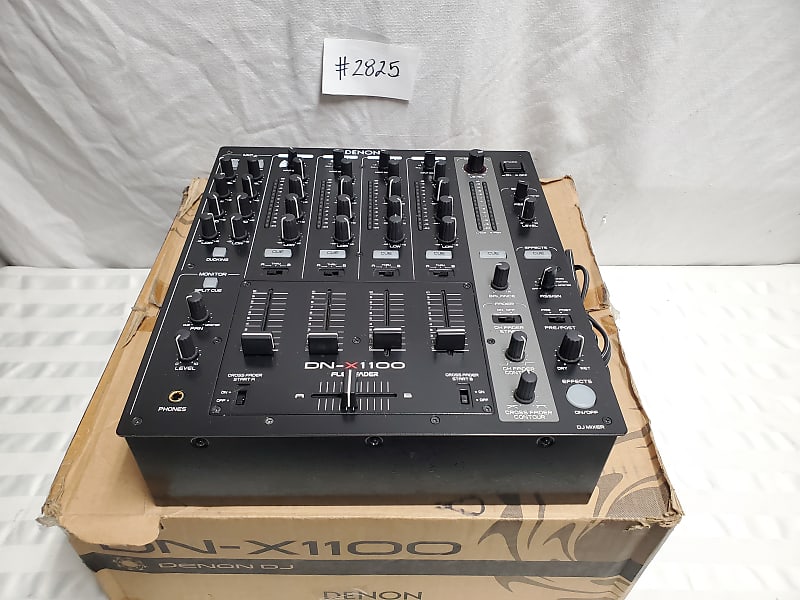 DENON デノン DJミキサー DN-X1100 Denon DJ DN-X1100 Professional 4-Channel DJ Mixer DN-X1100 B&H