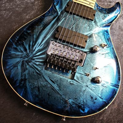 G-Life Guitars G-Phoenix Custom Ⅶ Stardust Blue Moon [7 string][Made in Japan][IKE011] image 1
