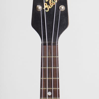 Gibson  Style UB Banjo Ukulele (1924), ser. #11187A-49, original black hard shell case. image 5