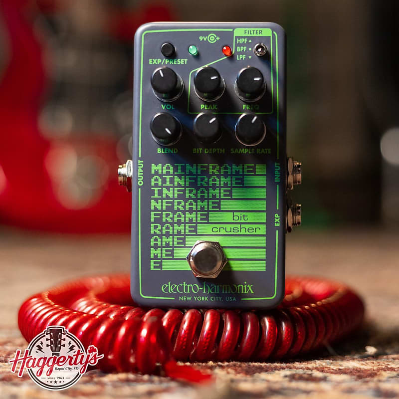 Electro-Harmonix Mainframe Bit Crusher Pedal | Sweetwater