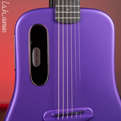 Lava Music LAVA ME 4 Carbon 36" Smart Acoustic-Electric Guitar Purple (w/ Airflow Bag) image 2
