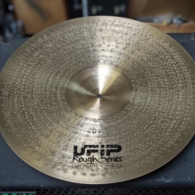 UFIP Rough Series 20" Rock Ride Cymbal - Looks Excellent - Sounds Great! image 4