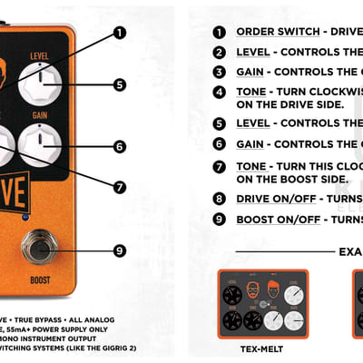 Keeley D&M Drive Overdrive & Boost image 2