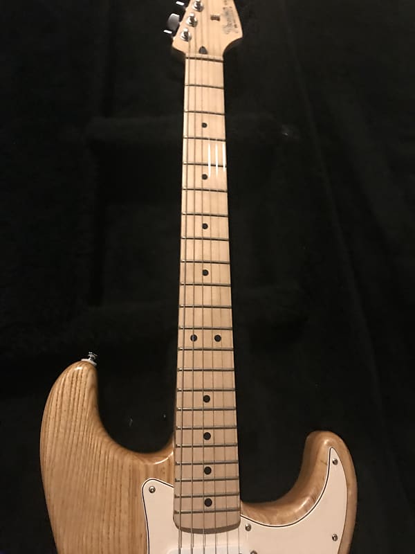 Fender Stratocaster Ash Natural Finish Hand Rubbed Oil | Reverb