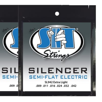 S.I.T S.I.T. Strings SL942 Silencer Electric Guitar Strings - 2 PACK for sale