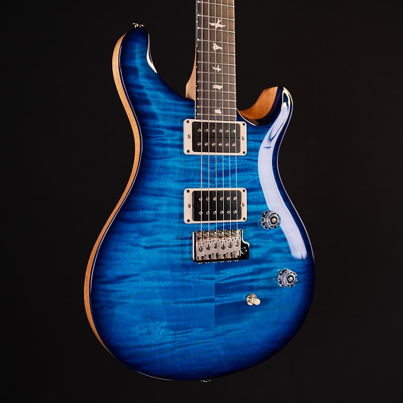 PRS CE 24 Custom Color - Aquamarine Smokeburst | Reverb