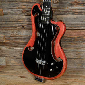Ampeg AEB-1 Fretted Bass Redburst 1960s image 2