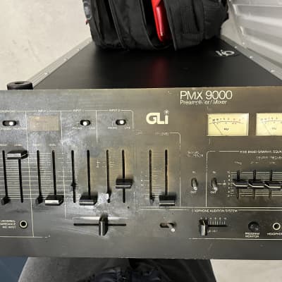 Gemini PMX-2200 DJ Jazzy Jeff Black/Wood Grain Ends | Reverb