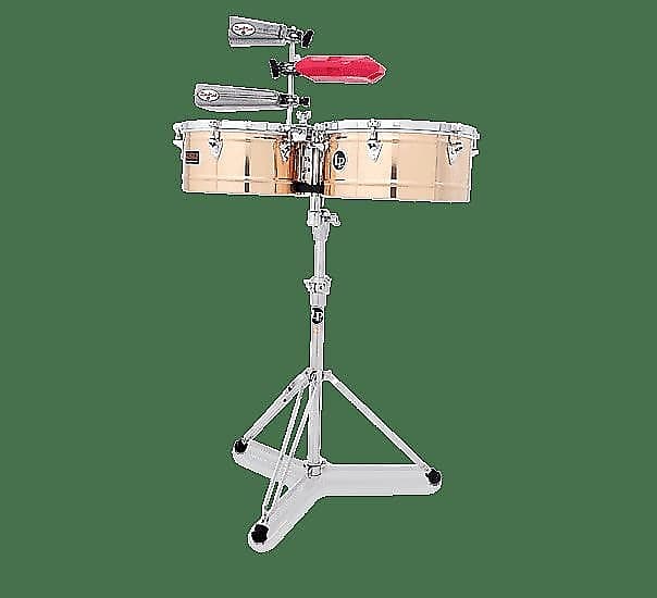 LP LP1314BZ Prestige 13/14 Bronze Timbale Set Reverb
