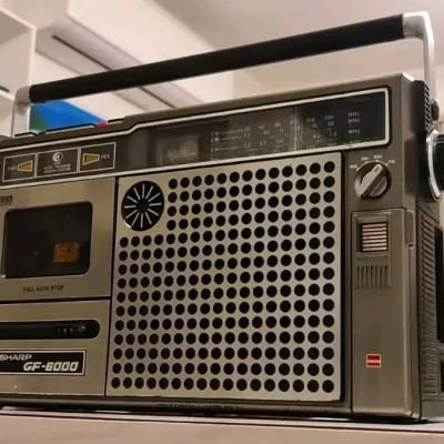 VINTAGE SHARP GF6000 BOOMBOX/MADE IN JAPAN/GHETTO BLASTER image 8