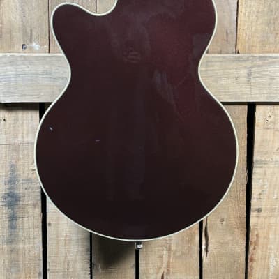 Gretsch G5655T Electromatic Center Block Jr. Single Cut Electric Guitar with Bigsby-Dark Cherry Metallic image 2