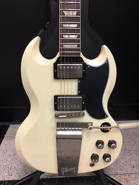 Gibson Custom SG Standard VOS 2014 Classic White w/ Maestro