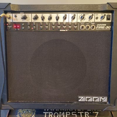 Zoom Fire-30 Modeling Guitar Amp Black for sale