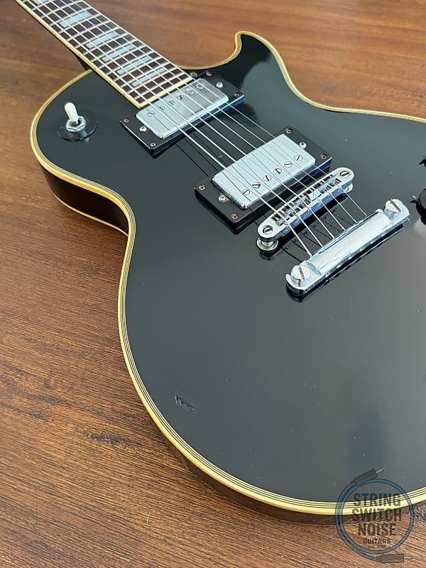 1973年頃 Greco（Gneco）LOGO EG360B Greco Les Paul, Ebony (Black), Vintage 1973, Made In Japan