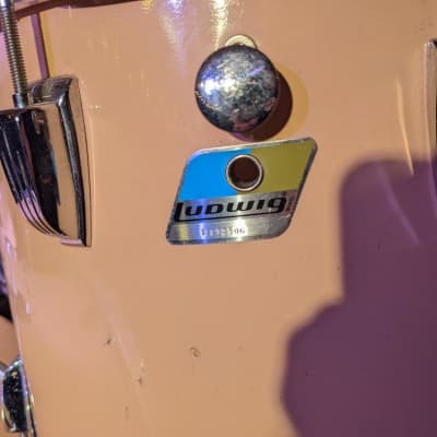 The Romantics, Jimmy Marinos' Custom Pink 1981 Ludwig Drum Set. Authenticated! image 13