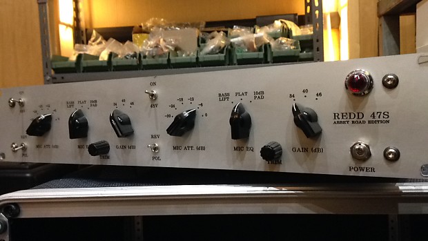 REDD.47 Abbey Road Edition - stereo tube microphone preamp imagen 1