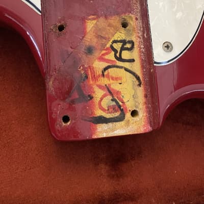 Fender Mustang Bass 1966 - Dakota Red image 10