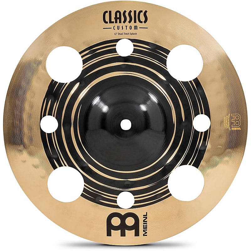 MEINL Classics Custom Dual Trash Splash Cymbal 12 in. image 1