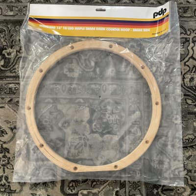 PDP Standard 14” 10 Lug Maple Snare Drum Counter Hoop - Snare Side PDAXWH1410CR image 1