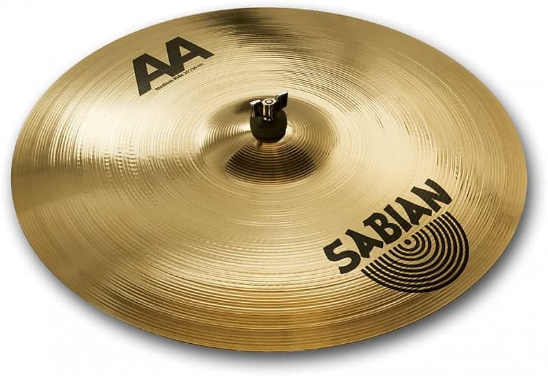 Sabian 20 Inch AA Medium Ride Cymbal Brilliant Finish image 1