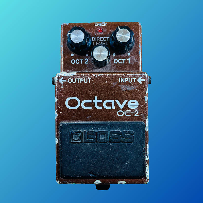 Boss OC-2 Octave (Black Label) 1989 - 1997 Brown | Reverb