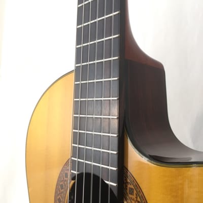 K Yairi CY127 CE (2009) 59957  Nylon string electro LR Baggs, with cutaway, in a Hiscox case. Japan. image 12