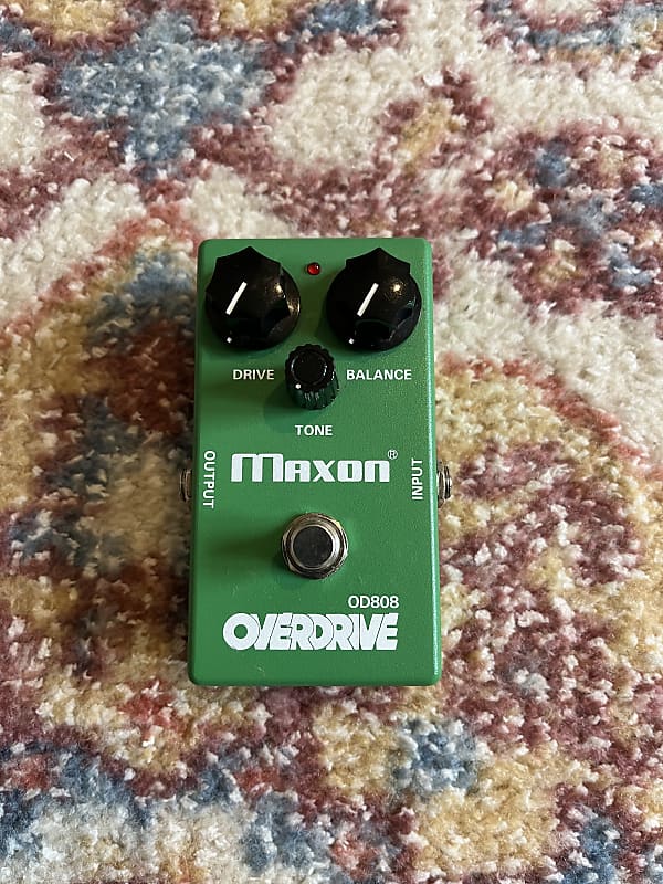 Maxon OD-808 Overdrive 2010s - Green | Reverb