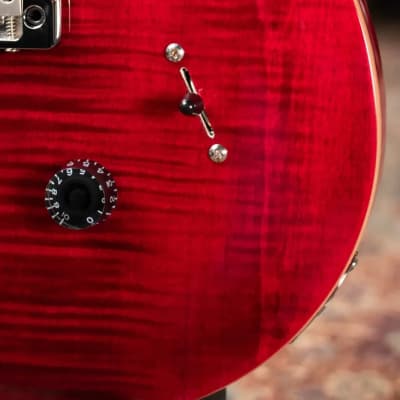 PRS SE Custom 24 - Ruby Flame Maple, Limited Run of 1000 Guitars image 12