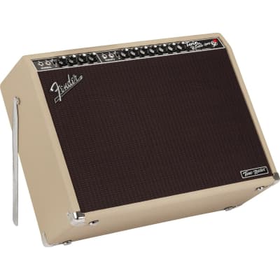 Fender Tone Master Twin Reverb 2x12" 85 Watt Solid State Guitar Combo Amplifier - Blonde image 5