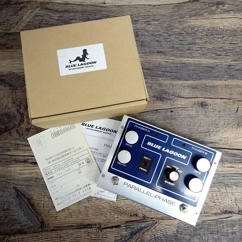 【レア】BLUE LAGOON PARALLEL-PHASE フェイザー BLUE LAGOON PARALLEL PHASE ATTACHMENT SERIES（中古/送料無料