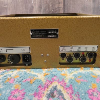 Klemt Echolette M40 Gold and Echolette NG51 S Gold Guitar Amplifier (Cleveland, OH) image 5