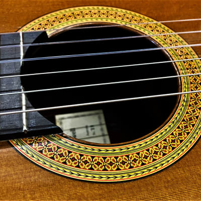 Richard Howell Concert Hand Crafted Classical Guitar 1979 No-38 image 7