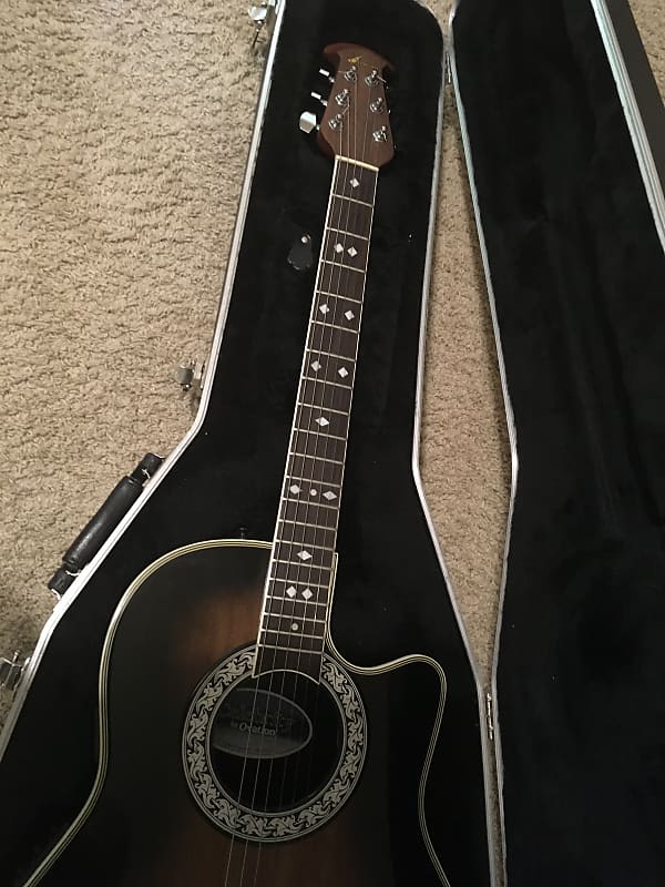 Ovation Celebrity CC157 Acoustic Electric Guitar 1980s | Reverb