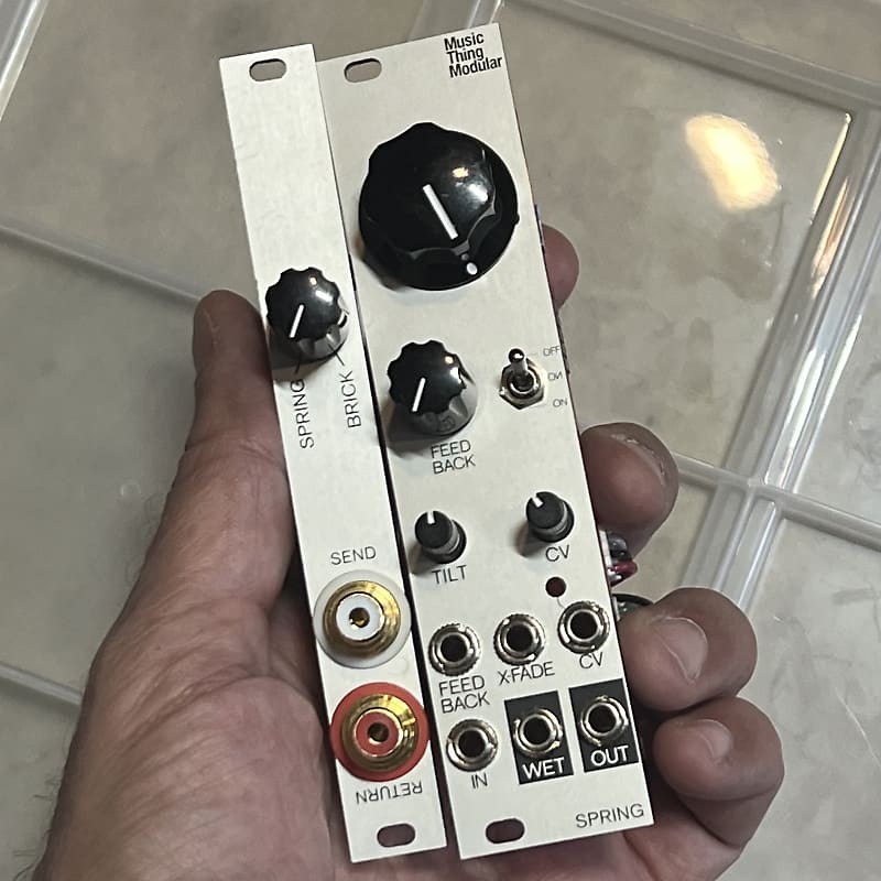 Music thing spring reverb MK2 リバーブ タンク付き
