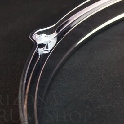 New Ludwig CHROME Die Cast Snare Drum Hoops 14" 10 Ear/Hole/Lug  In Stock! image 7