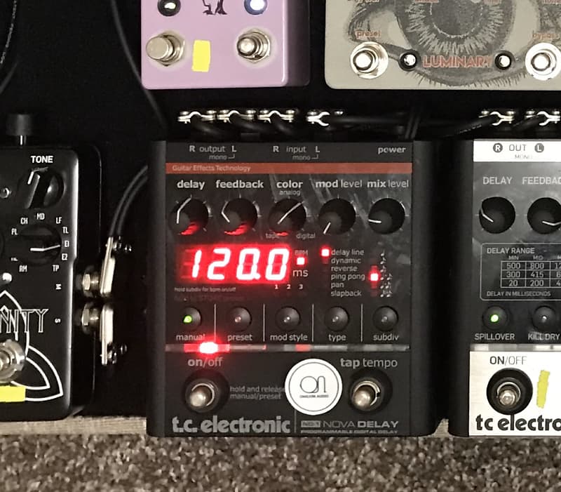 TC Electronic ND-1 Nova Delay w/ Midi mod | Reverb