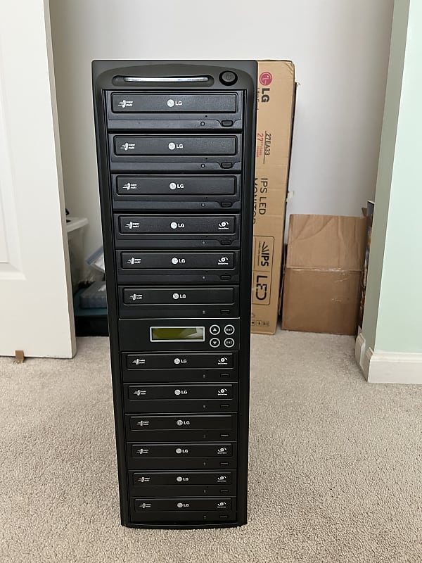 Produplicator 1 to 11 CD DVD Duplicator ACARD controller With Reverb