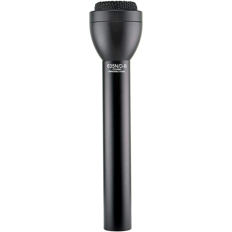Electro-Voice 635N/D-B Omnidirectional Dynamic Microphone with Neodymium Element image 1