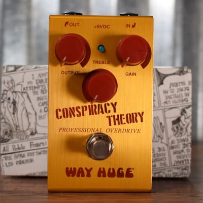 Dunlop Way Huge Smalls WM20 Conspiracy Theory Professional Overdrive Guitar Effect Pedal image 1