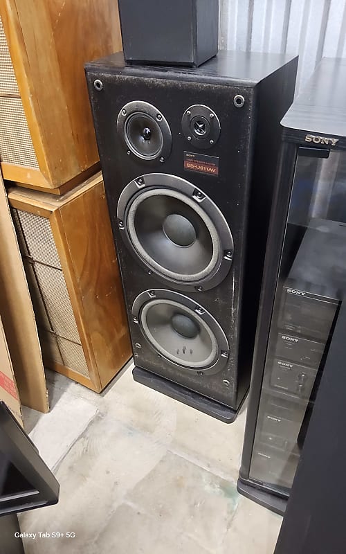 Sony Stereo System with speakers and cabinet Au system