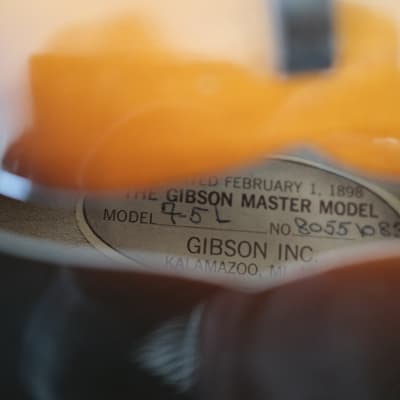 1981 Gibson F-5L Master Model mandolin with Schatten VVM bridge pickup, OHSC image 11