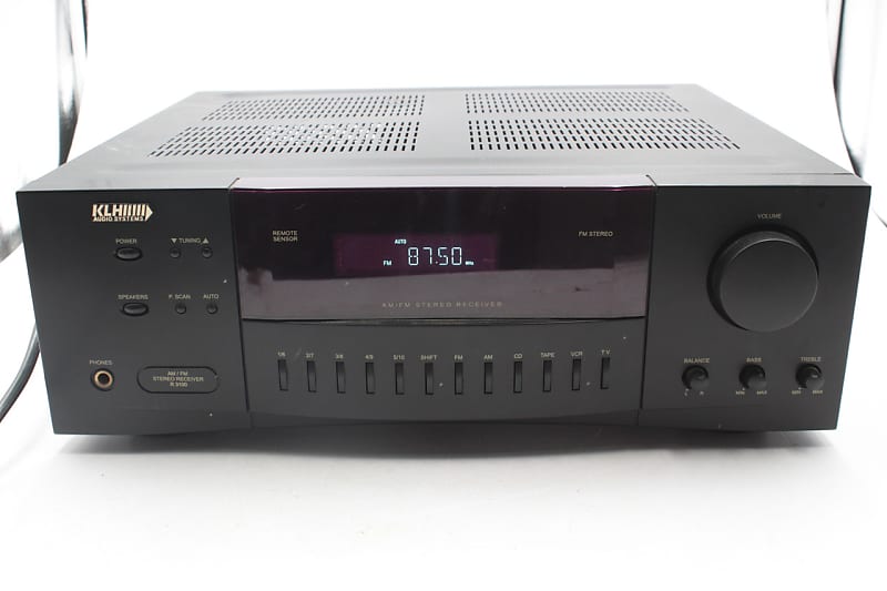 KLH Audio Systems R3100 AM/FM Stereo Home Audio Receiver - Tested !  			