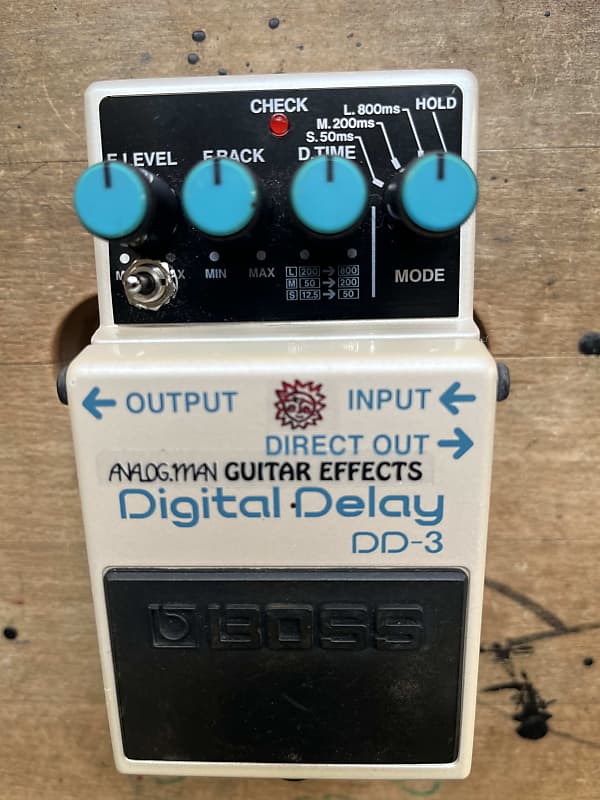 ギター Analog.man boss DD-3 high cut mod Boss DD3 ANALOGMAN high cut mode | Reverb Greece
