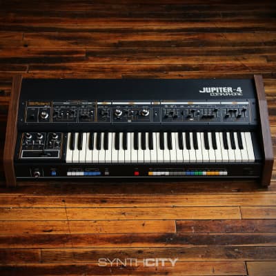 1978 Roland Jupiter 4 49-Key Synthesizer (Serviced) CLEAN!